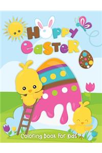 Happy Easter Coloring Book