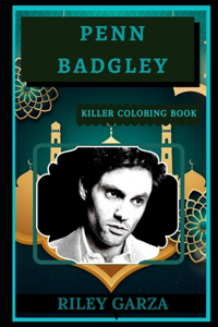 Penn Badgley Killer Coloring Book