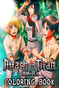 Attack On Titan Coloring Book