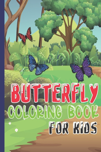 Butterfly Coloring Book For Kids