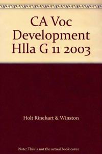 CA Voc Development Hlla G 11 2003