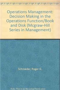 Operations Management: Decision Making in the Operations Function (Mcgraw-Hill Series in Management)
