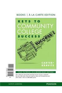 Keys to Community College Success, Student Value Edition