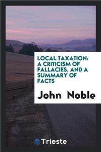 Local Taxation