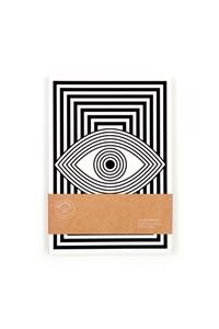 Now House by Jonathan Adler Wink A5 Notebook