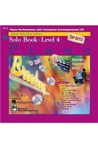 Alfred's Basic Piano Library Top Hits! Solo Book CD, Bk 4