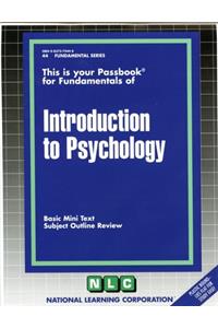 INTRODUCTION TO PSYCHOLOGY