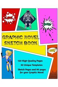 Graphic Novel Sketch Book