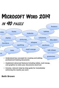 Microsoft Word 2019 In 90 Pages