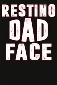 Resting Dad Face Composition Notebook