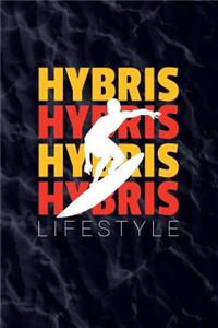 Hybris Lifestyle: 6x9 120-page lined and blank notebook journal notepad scribble book diary workbook for philosophers