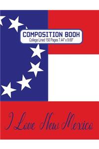 Composition Book - I Love New Mexico