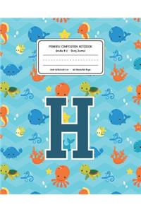 Primary Composition Notebook Grades K-2 Story Journal H