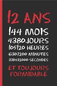 12 ANS Et Toujours Formidable