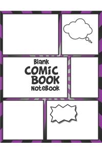 Blank Comic Book Notebook
