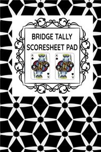 Bridge Tally Scoresheet Pad