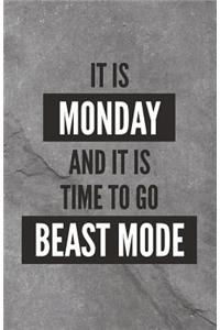 It Is Monday And It Is Time To Go BEAST MODE