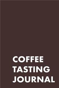 Coffee Tasting Journal