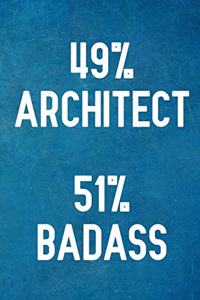 49% Architect 51% Badass