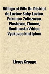 Village Et Ville Du District de Levice