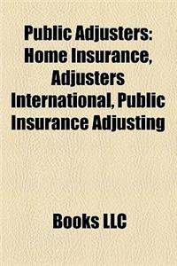 Public Adjusters