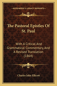 Pastoral Epistles Of St. Paul