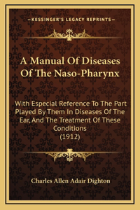 Manual Of Diseases Of The Naso-Pharynx