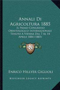 Annali Di Agricoltura 1885