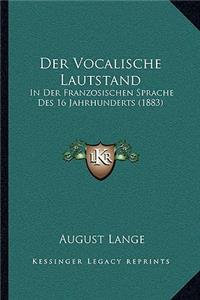 Vocalische Lautstand