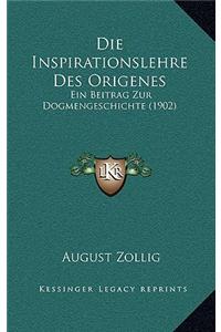 Inspirationslehre Des Origenes