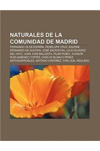 Naturales de La Comunidad de Madrid