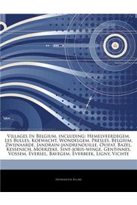 Articles on Villages in Belgium, Including