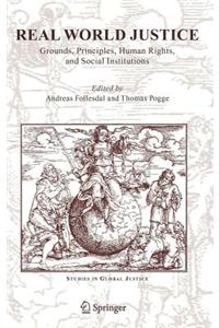 Real World Justice: Grounds, Principles, Human Rights, and Social Institutions