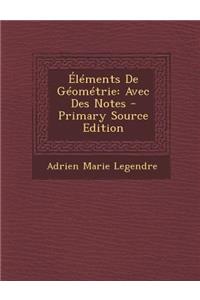 Elements de Geometrie