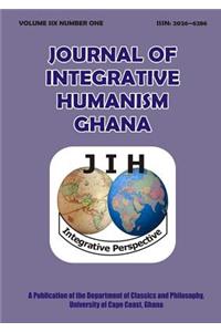 Journal of Integrative Humanism Vol. 6 No. 1