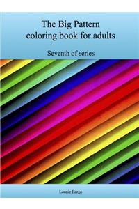 Seventh Big Pattern coloring book for adults