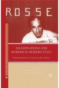 Assassinations and Murder in Modern Italy