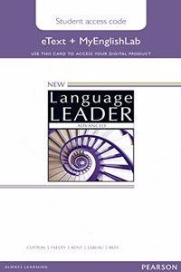 New Language Leader Advanced eText Access Card with MyEnglishLab Pack