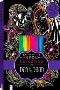 Kaleidoscope Colouring: Neon Day of the Dead Kit