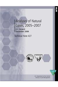 Analyses of Natural Gases, 2005-2007