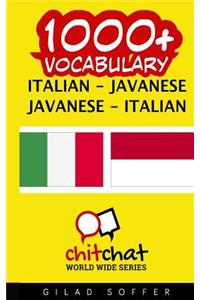 1000+ Italian - Javanese Javanese - Italian Vocabulary