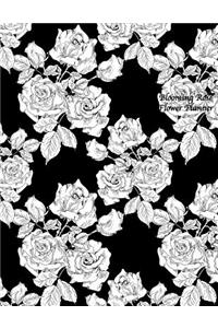 Blooming Rose Flower Planner