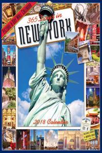 2018 365 Days in New York Picture-A-Day Wall Calendar