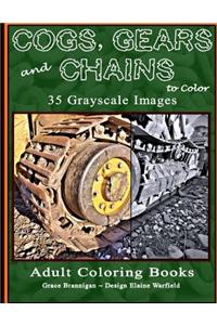 Cogs, Gears and Chains to Color