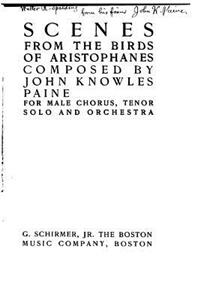 Scenes from The Birds of Aristophanes