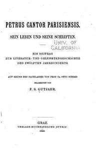 Petrus Cantor Parisiensis