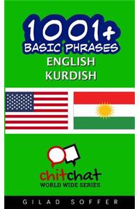 1001+ Basic Phrases English - Kurdish