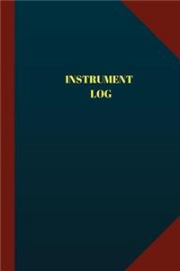 Instrument Log (Logbook, Journal - 124 pages 6x9 inches)