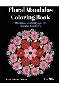 Floral Mandalas Coloring Book