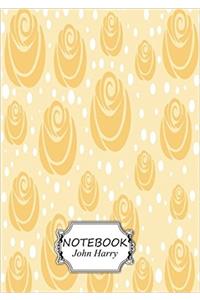 Tulip Flower Pattern Pocket Notebook